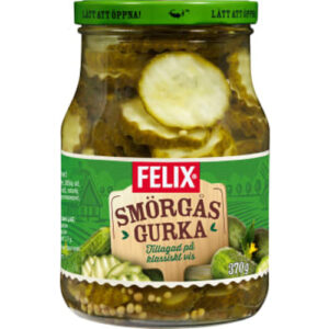 FELIX SMÖRGÅSGURKA 370g