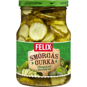 FELIX SMÖRGÅSGURKA 715 g