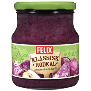 FELIX KLASSIK RÖDKÅL 550 g